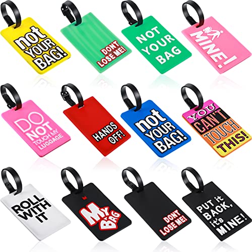 Funny Luggage Tags for Travel Baggage