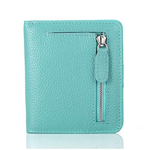 Compact Bifold Pocket RFID Blocking Wallet for Women