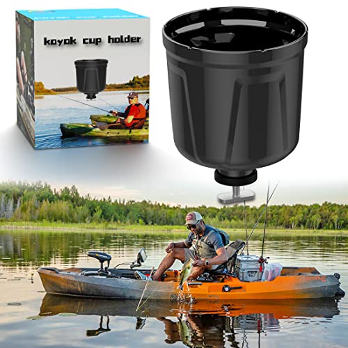 Huntury Kayak Cup Holder and Storage - Essential Kayak Accessory