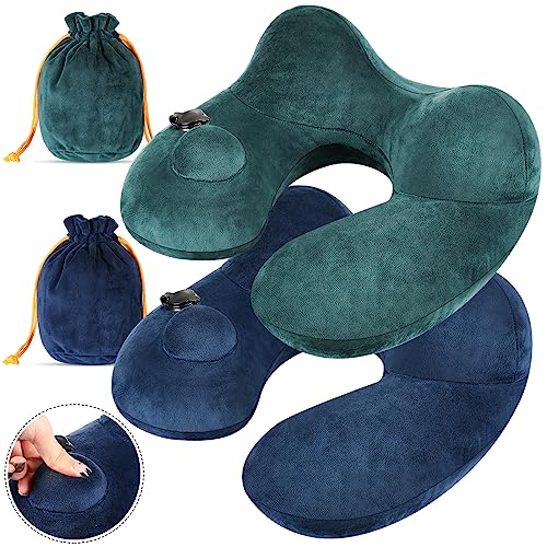 Self-Inflatable Travel Pillow