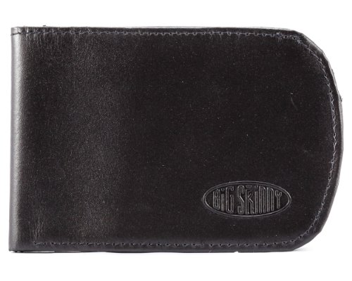 Big Skinny RFID Blocking Leather Curve Bi-Fold Slim Wallet