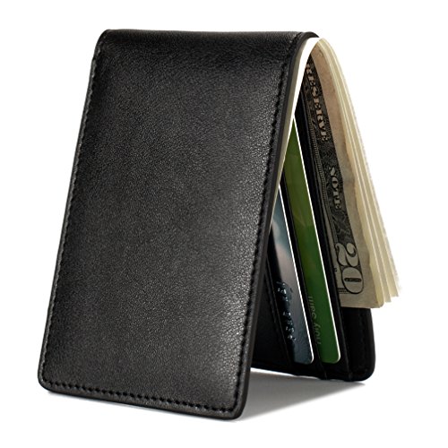 Slim RFID Blocking Front Pocket Wallet for Men