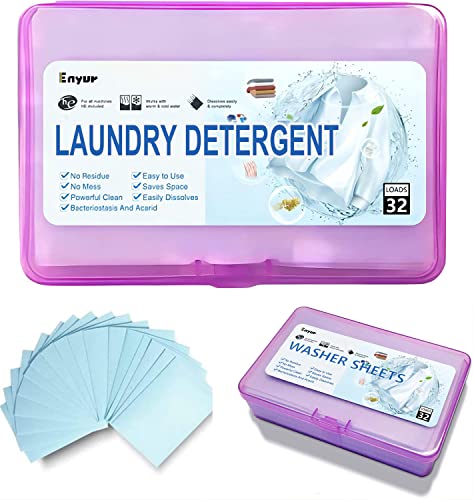 Enyur Portable Laundry Detergent Sheets