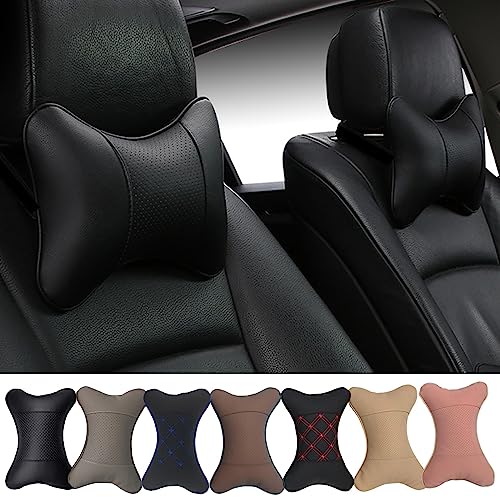 Travel Leather Neck Car Pillow Car Seat Headrest Cushion Driving Pillow  Wbb12862 - China Car Neck Pillow for Driving, Car Neck Pillow Cute