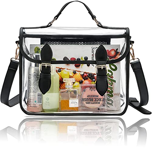 Clear Shoulder Bag Purse 2 In 1 Clear Messenger Bag