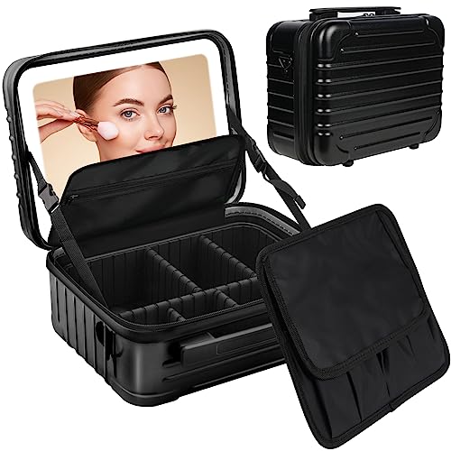 Kalolary Travel Makeup Train Cases