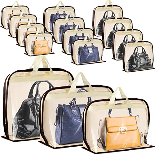 Clear Dust Bags for Handbag Storage Organizer