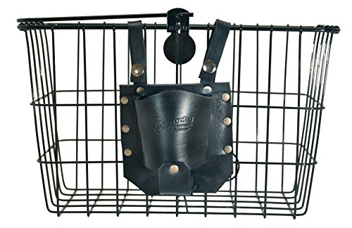 Rocky Mountain Leather Bicycle Cup Holder - Black