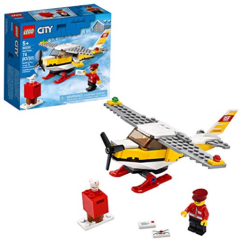 LEGO City Mail Plane Pretend-Play Toy
