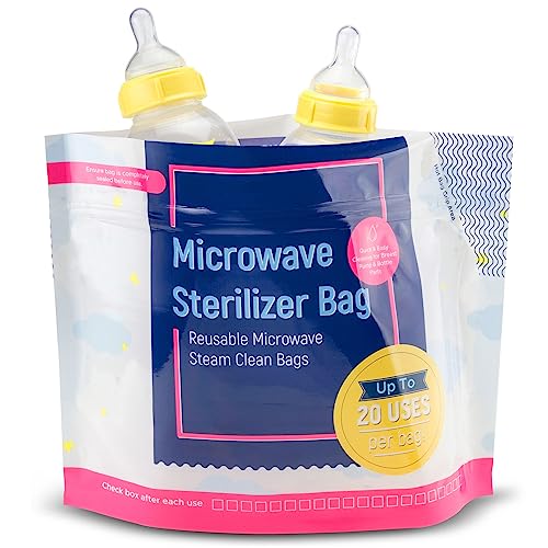 Travel-Friendly Baby Bottle Sterilizer Bags