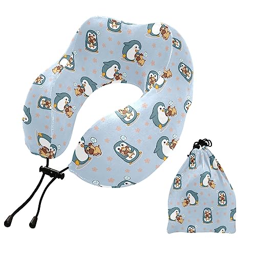 Cute Penguin Travel Neck Pillow