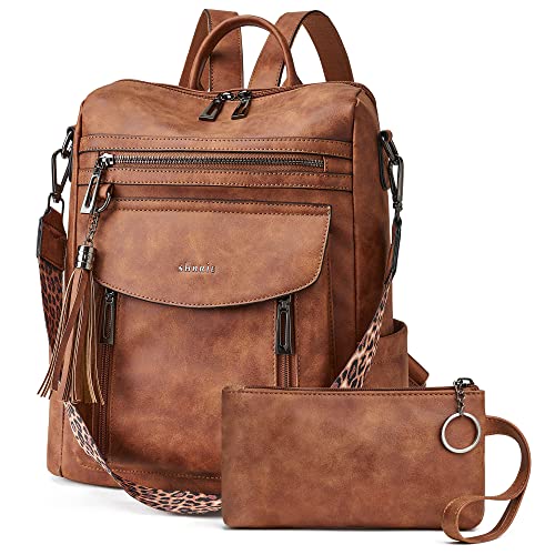 Fashion Leather Backpack Purse for Women