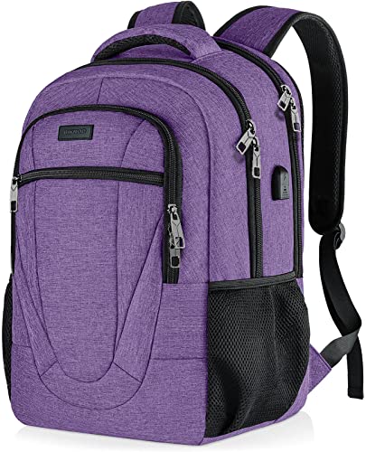 BIKROD Backpack, Extra Large School Backpacks, Water Resistant Back Pack with USB Charging Port