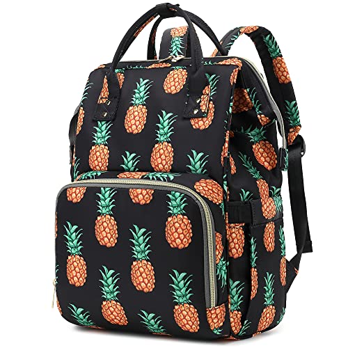 Xunteny Pineapple Women Laptop Backpack