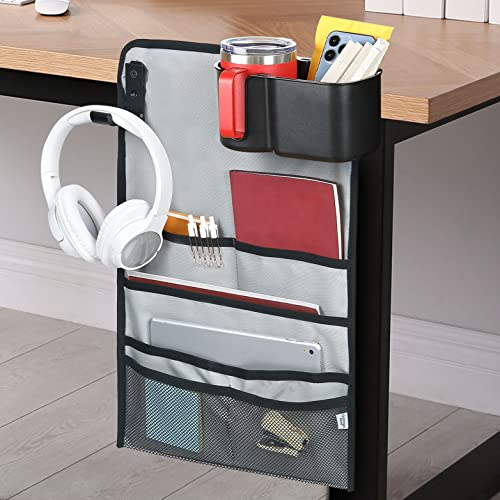 Yamagahome 3-in-1 Table Cup Holder with Hanging Organizer
