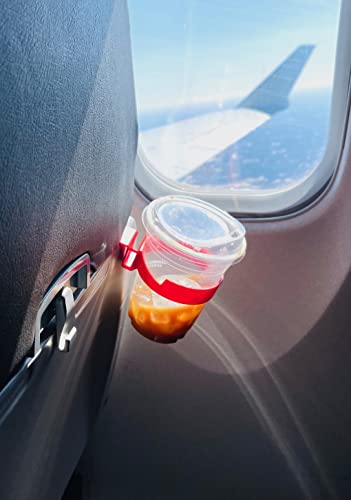 Red Airplane Drink/Phone Holder