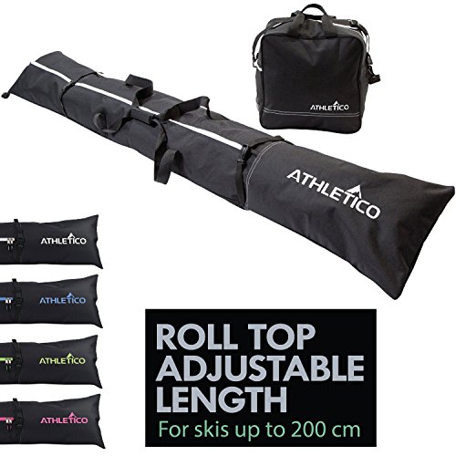Athletico Ski Bag and Ski Boot Bag Combo