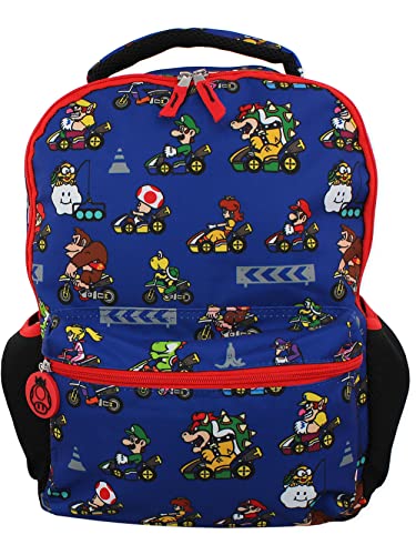 Nintendo Mario Kart 16 Inch School Backpack