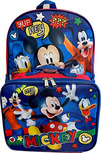Mickey Mouse Backpack with Lunch Box