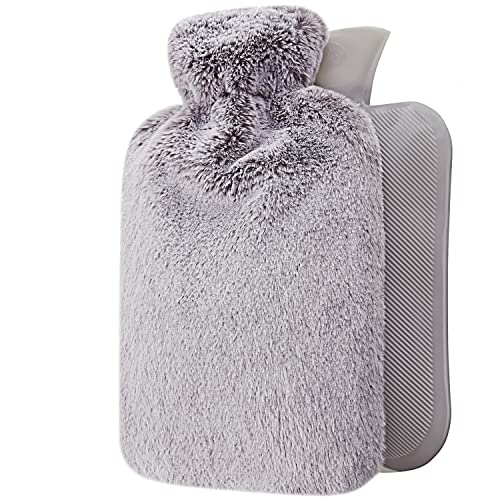 Qomfor Hot Water Bottle with Soft Cover