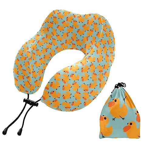 Napfun Yellow Duck Neck Pillow