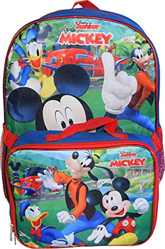 Mickey Mouse 16" Backpack with Lunch Box