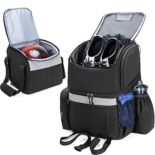 Bowling Backpack with Inner Bowling Tote Bag