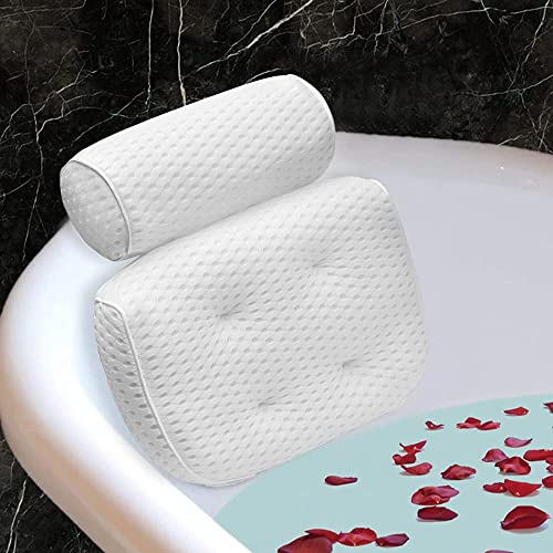 Luxurious Bath Pillow with Non-Slip Suction Cups for Ultimate Relaxation
