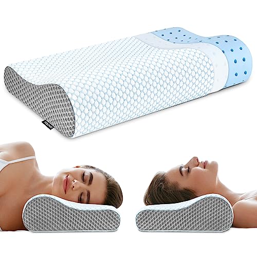 Memory Foam Neck Pillow for Restful Sleep