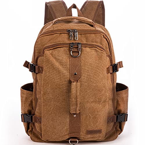 Odyseaco Canvas Backpack - Vintage Brown