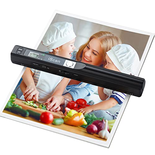 Portable Scanner for A4 Documents, Handheld Scanner for Business