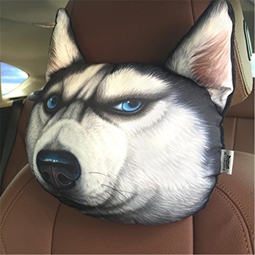 Liaozy888 Funny Animal Car Headrest Pillows