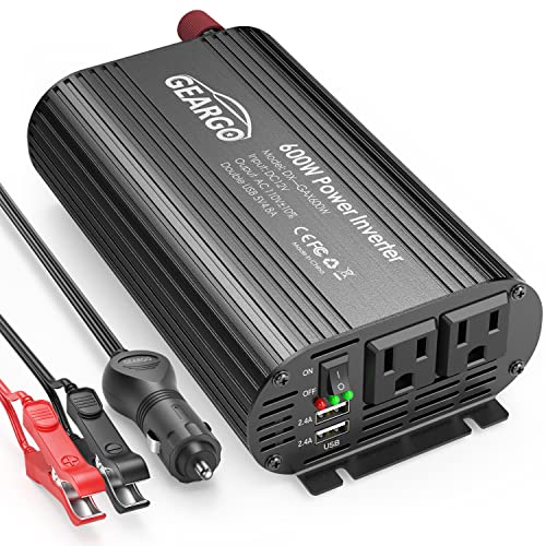 GEARGO 600W Power Inverter GEARGO 600W Power Inverter