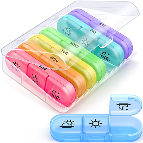 ZIKEE Weekly Pill Organizer