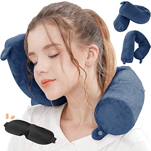 Lucear Memory Foam Travel Pillow