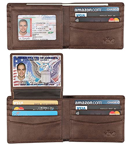 RFID Blocking Bifold Wallet for Men