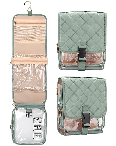 Relavel Travel Toiletry Bag with TSA Approved Toiletry Bag