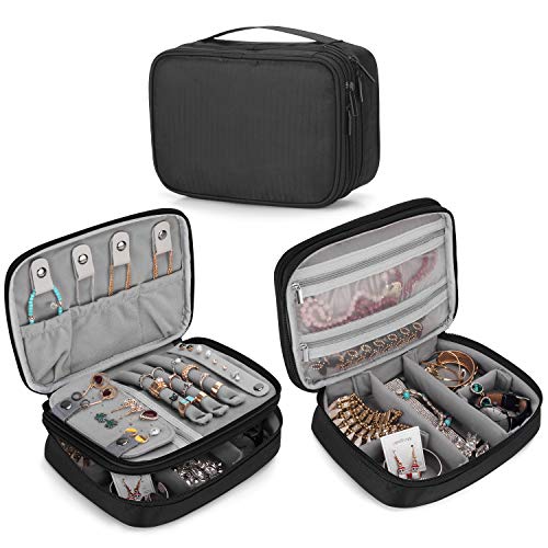 Teamoy Travel Jewelry Organizer Case