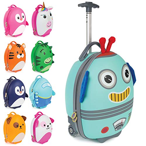 Boppi Tiny Trekker Kids Luggage - Robot