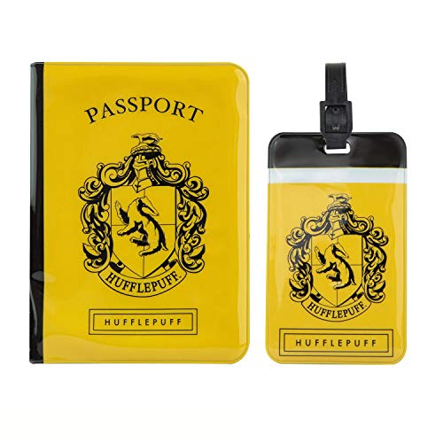 Harry Potter Hufflepuff Tag & Passport Cover - Official License