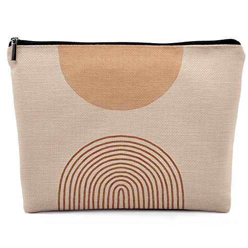 Dwept Boho Sun Burnt Orange Cosmetic Bag