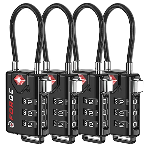 Durable TSA Cable Luggage Locks