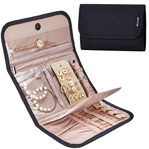 BELALIFE Travel Jewelry Organizer Case