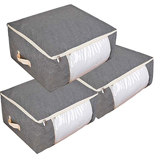 Qozary Large Storage Bags for Comforters