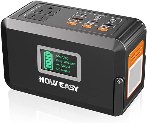 Portable Power Bank for Outdoor Camping - HOWEASY 120W