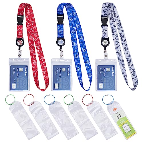 SWATOM Cruise Lanyards with Detachable Badge Holder for ID Cards