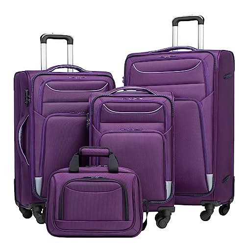 Coolife Luggage 4 Piece Set