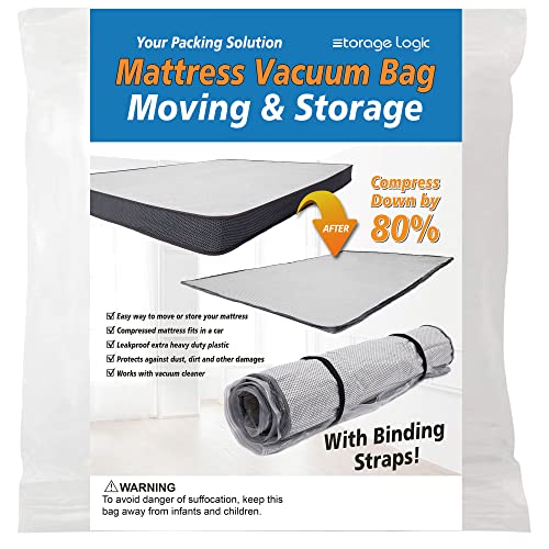 Foam Mattress Vacuum Bag for Easy Moving and Storage