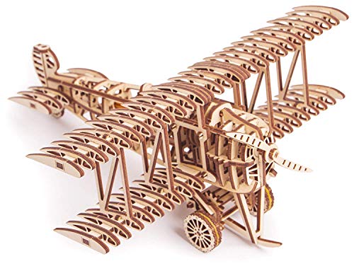 Wood Trick Bi-Plane Toy Kit