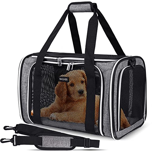 BAGLHER Pet Travel Carrier - Convenient and Safe Transport for Small to Medium Pets